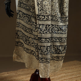 Kalamkari Hand Block Print Natural Dyed Cotton Dupatta 109