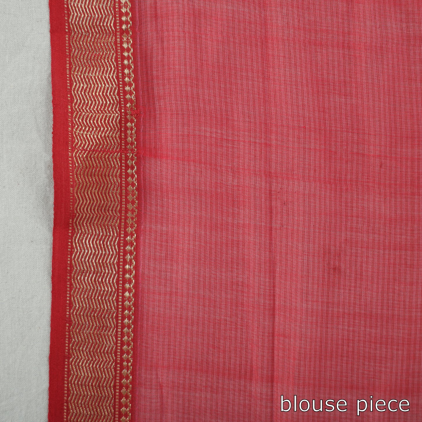 Pink - Traditional Chanderi Silk Cotton Handloom Saree with Zari Border 40