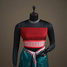 Sambalpuri Handloom Cotton Bomkai Saree with Blouse Piece 07