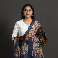 Black - Kutch Tie-Dye Cotton Bandhani Dupatta 47