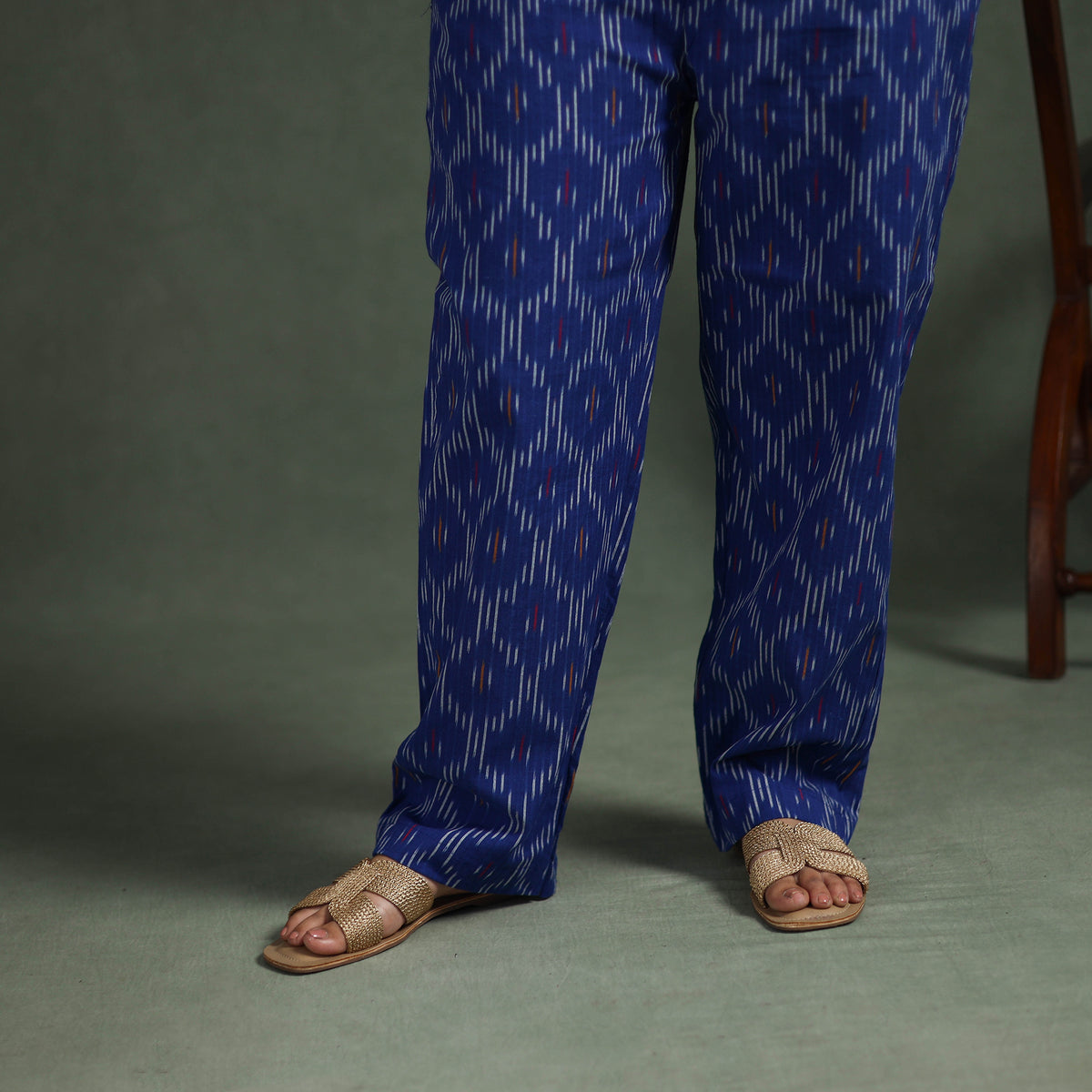 Pochampally Ikat Cotton Night Suit Set for Women 15