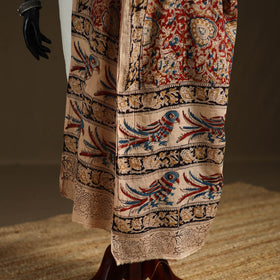 Kalamkari Hand Block Print Natural Dyed Cotton Dupatta 119