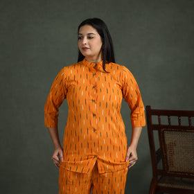 Pochampally Ikat Cotton Night Suit Set for Women 05