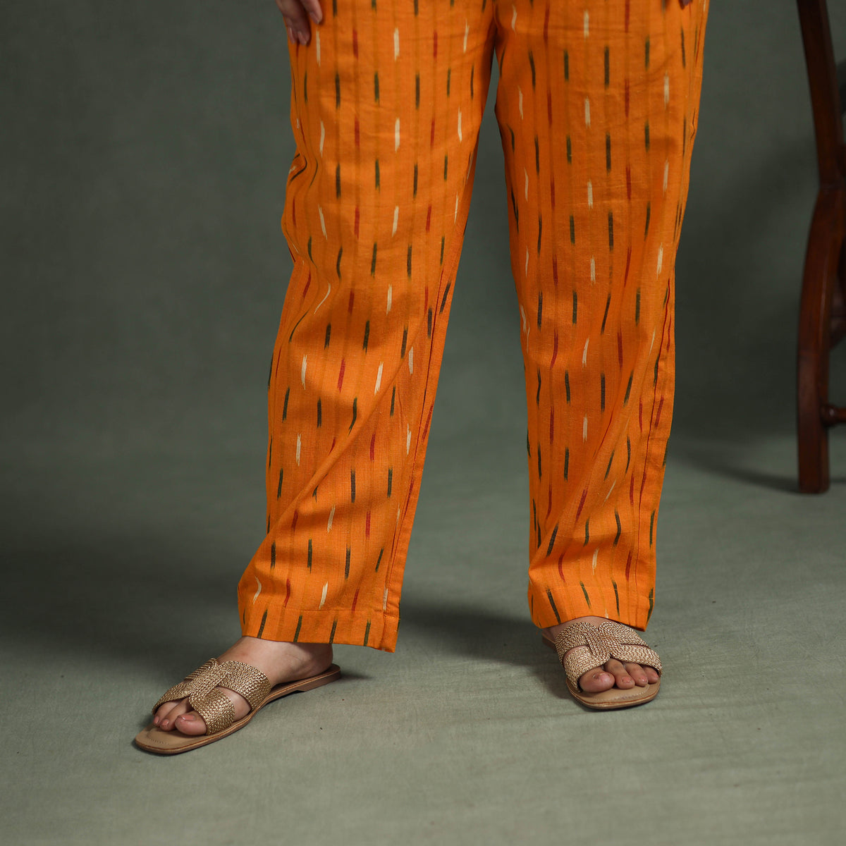 Pochampally Ikat Cotton Night Suit Set for Women 05