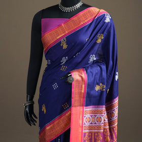 Sambalpuri Handloom Cotton Bomkai Saree with Blouse Piece 03