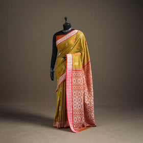 Sambalpuri Handloom Cotton Bomkai Saree with Blouse Piece 02