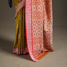 Sambalpuri Handloom Cotton Bomkai Saree with Blouse Piece 02