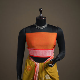 Sambalpuri Handloom Cotton Bomkai Saree with Blouse Piece 02