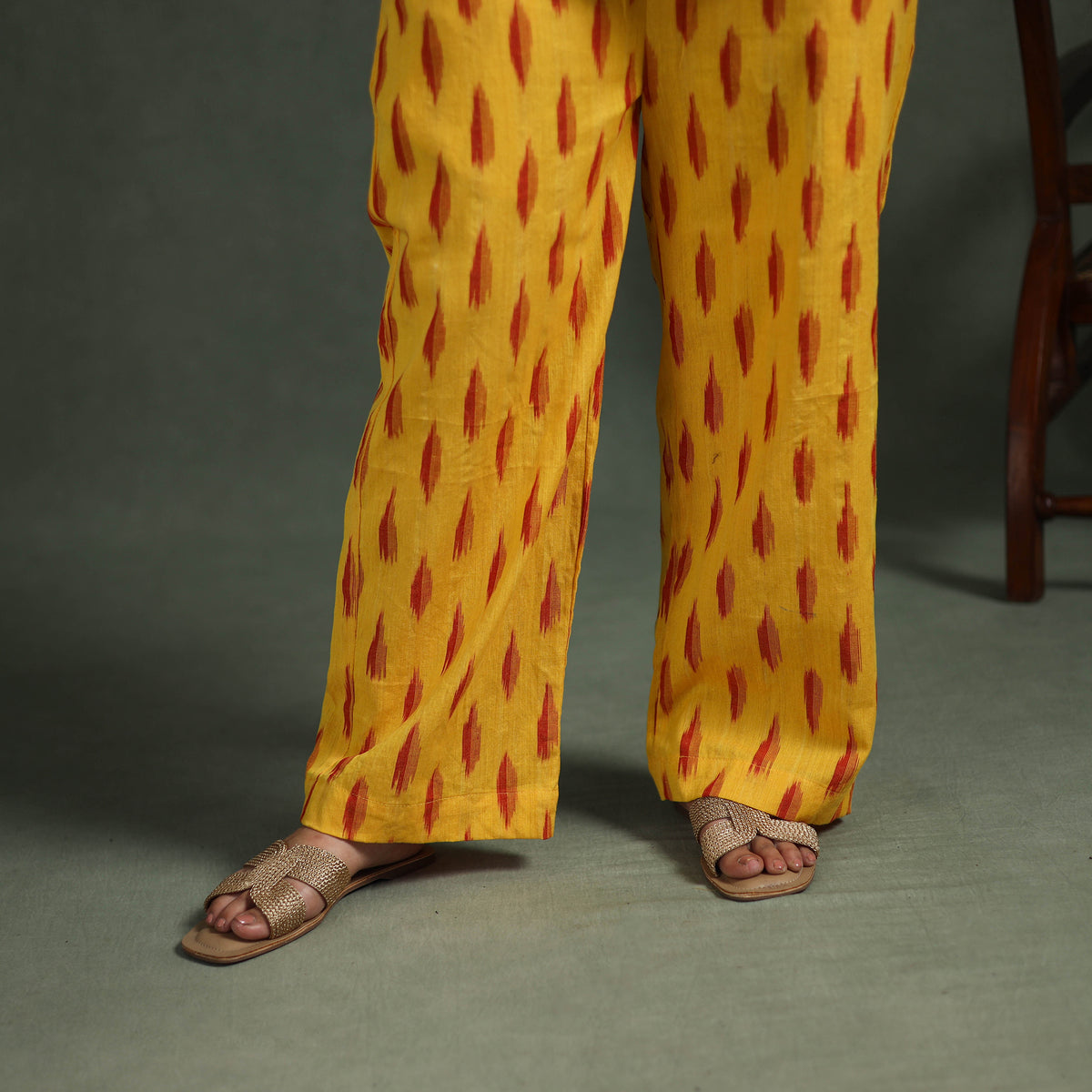Pochampally Ikat Cotton Night Suit Set for Women 16