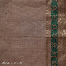 Brown - Kanchipuram Buti Cotton Saree with Border 15