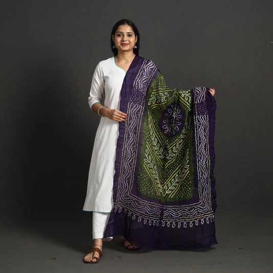 Kutch Tie-Dye Cotton Bandhani Dupatta 59