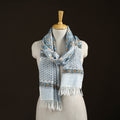 Sanganeri Hand Block Print Pure Merino Wool Handwoven Stole 24