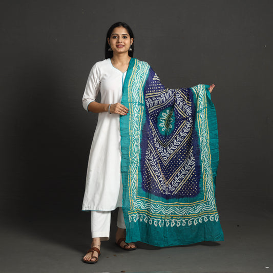 Kutch Tie-Dye Cotton Bandhani Dupatta 64