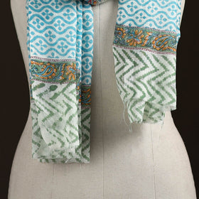 Sanganeri Hand Block Print Pure Merino Wool Stole 27