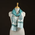Sanganeri Hand Block Print Pure Merino Wool Stole 32