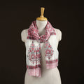 Sanganeri Hand Block Print Pure Merino Wool Stole 39