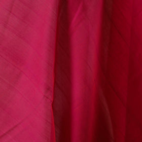 Red - handloom cotton mangalagiri fabric with zari border