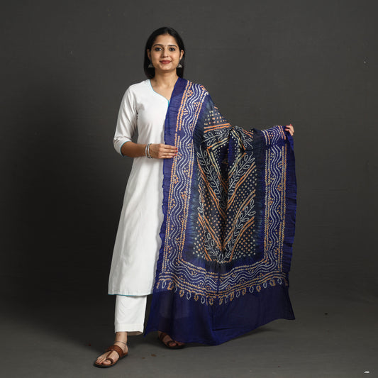 Kutch Tie-Dye Cotton Bandhani Dupatta 71