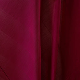 Purple - handloom cotton mangalagiri fabric with zari