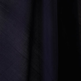 Blue - handloom cotton mangalagiri fabric with zari border