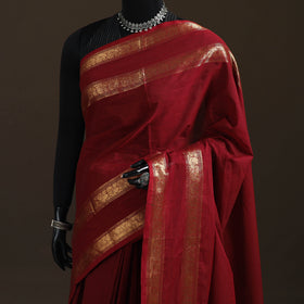 Chettinad Woven Cotton Saree with Border 15