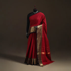 Chettinad Woven Cotton Saree with Border 14