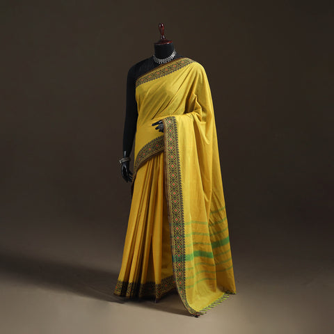 Chettinad Woven Cotton Saree with Border 04