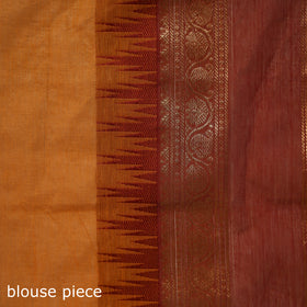 Yellow - Kanchipuram Buti Cotton Saree with Border 39
