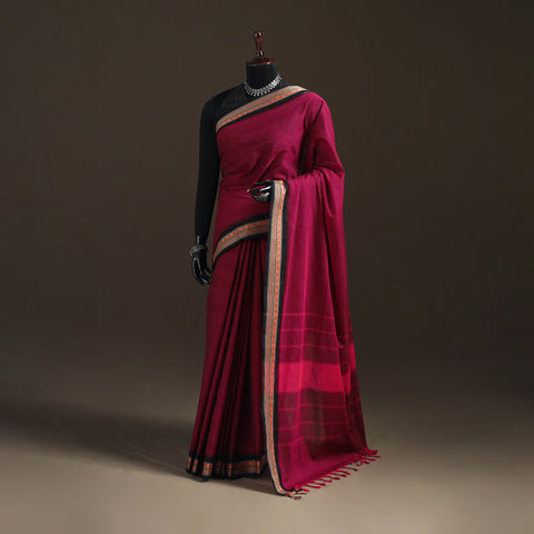 Chettinad Woven Cotton Saree with Border 05