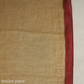 Yellow Bengal Fine Tissue Zari Saree Online at iTokri.com