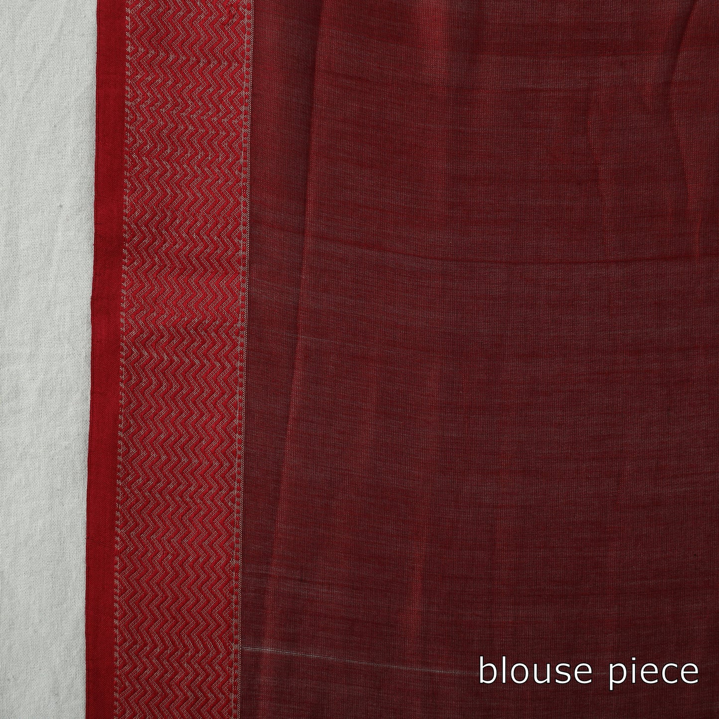 Brown - Traditional Maheshwari Silk Cotton Handloom Saree with Thread Border 61