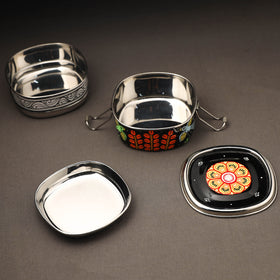  Buy Pattachitra Hand-Painted Stainless Steel Lunch Box