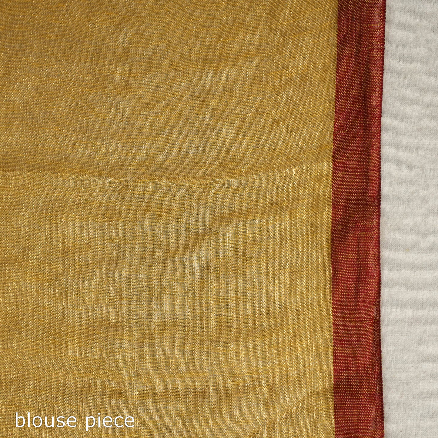 Yellow - Bengal Fine Tissue Zari Saree 05