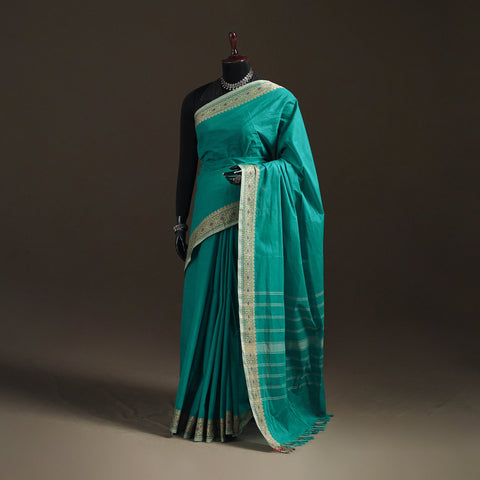 Chettinad Woven Cotton Saree with Border 07