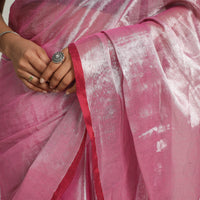 Bengal Fine Tissue Zari Saree 06