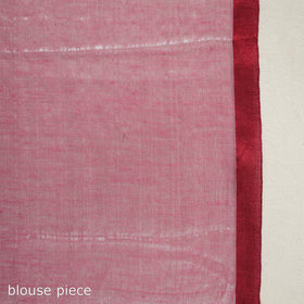 Buy Pink Bengal Fine Tissue Zari Saree Online at iTokri.com