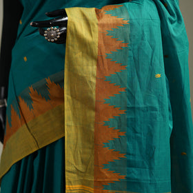 Green - Kanchipuram Buti Cotton Saree with Border 44