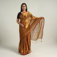 Bengal Fine Tissue Zari Saree 08