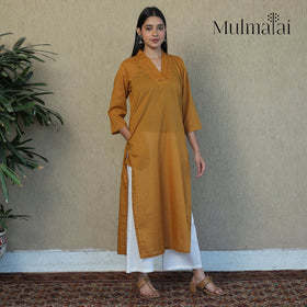 plain cotton kurta
