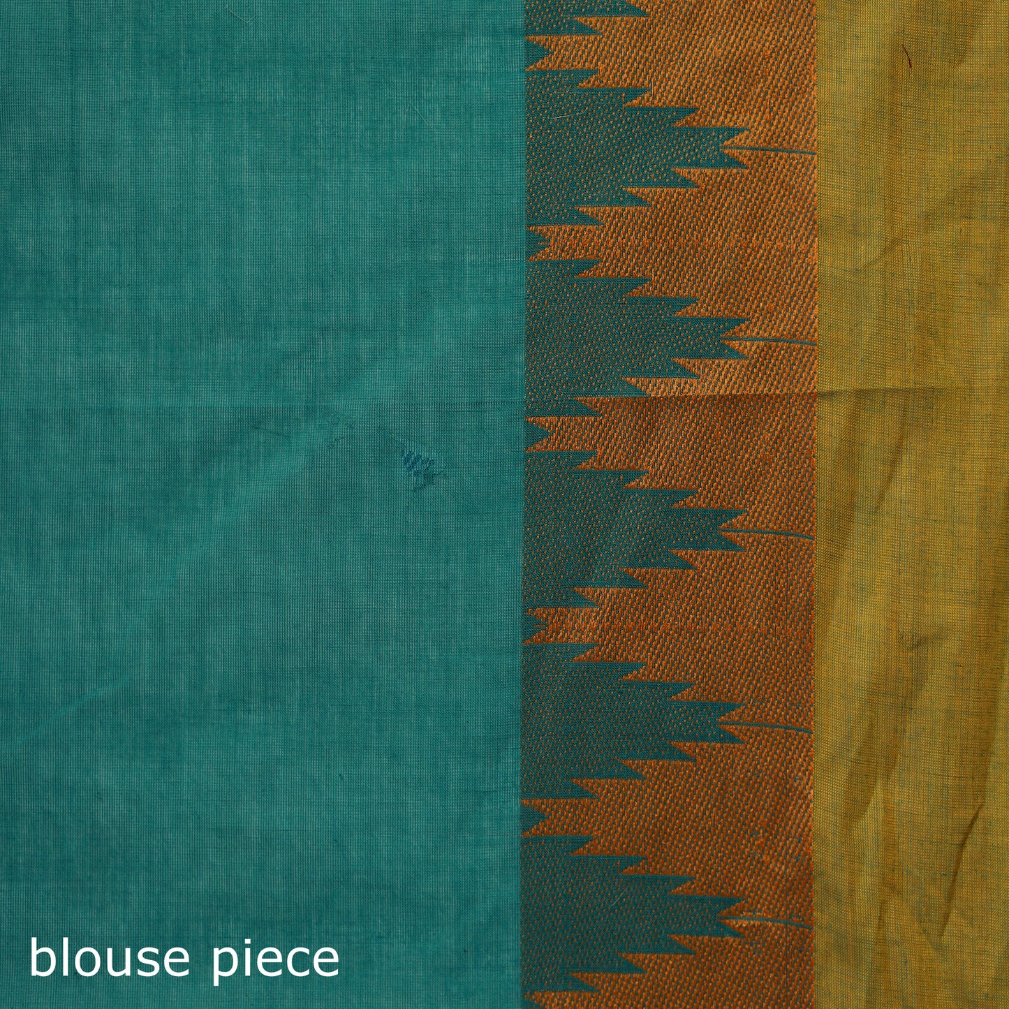 Green - Kanchipuram Buti Cotton Saree with Border 44