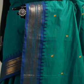 Green - Kanchipuram Buti Cotton Saree with Border 45