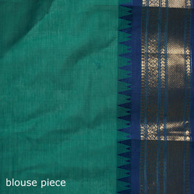 Green - Kanchipuram Buti Cotton Saree with Border 45