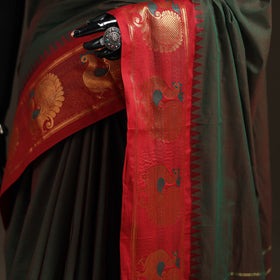 Chettinad Woven Cotton Saree with Border 11