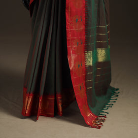 Chettinad Woven Cotton Saree with Border 11