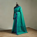 Green - Kanchipuram Buti Cotton Saree with Border 47