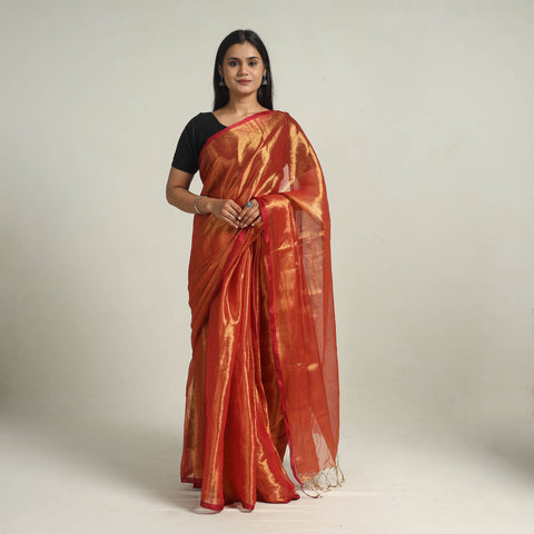 Bengal Fine Tissue Zari Saree 10