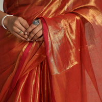 Bengal Fine Tissue Zari Saree 10