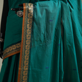 Green - Kanchipuram Buti Cotton Saree with Border 48