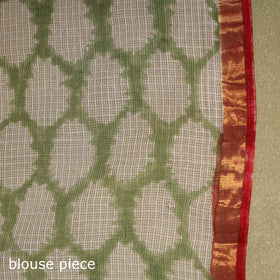 Red - kota doria cotton sanganeri saree 08 - handcrafted