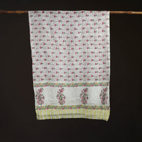 Sanganeri Hand Block Print Pure Merino Wool Stole 38